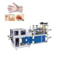 Plastic hairdresser glove making machine